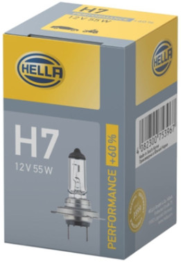 8GH 223 498-231 HELLA žárovka H7 (řada Performance +60%) | 12V 55W | 8GH 223 498-231 HELLA