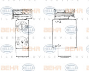 8UW 351 234-031 Expanzní ventil, klimatizace BEHR HELLA SERVICE *** PREMIUM LINE *** HELLA