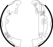 8DB 355 022-591 Sada brzdových čelistí HELLA