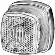 9EL 117 334-001 Čočka, zadní světlo HELLA