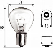 8GA 002 074-121 Zárovka STANDARD HELLA