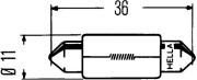 8GM 002 092-137 Zárovka HELLA