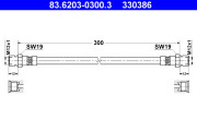 83.6203-0300.3 Brzdová hadice ATE