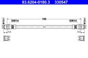 83.6204-0180.3 ATE brzdová hadica 83.6204-0180.3 ATE