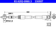 83.6252-0560.3 Brzdová hadice ATE