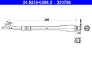 24.5256-0298.3 ATE brzdová hadica 24.5256-0298.3 ATE