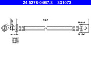24.5278-0467.3 ATE brzdová hadica 24.5278-0467.3 ATE