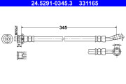 24.5291-0345.3 ATE brzdová hadica 24.5291-0345.3 ATE