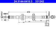 24.5144-0410.3 ATE brzdová hadica 24.5144-0410.3 ATE