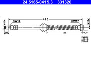 24.5165-0415.3 Brzdová hadice ATE