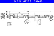 24.5241-0720.3 Brzdová hadice ATE