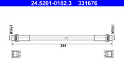 24.5201-0182.3 Brzdová hadice ATE