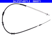 24.3727-0571.2 Tažné lanko, parkovací brzda ATE