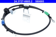 24.3727-0685.2 Tažné lanko, parkovací brzda ATE