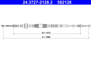 24.3727-2128.2 Tažné lanko, parkovací brzda ATE