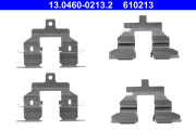 13.0460-0213.2 Sada příslušenství, obložení kotoučové brzdy ATE