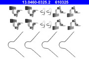 13.0460-0325.2 Sada prislusenstvi, oblozeni kotoucove brzdy ATE