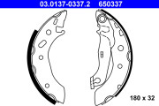 03.0137-0337.2 ATE sada brzdových čeľustí 03.0137-0337.2 ATE