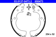 03.0137-0473.2 ATE sada brzdových čeľustí 03.0137-0473.2 ATE