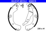 03.0137-0515.2 Sada brzdových čelistí ATE