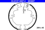 03.0137-3007.2 ATE sada brzd. čeľustí parkov. brzdy 03.0137-3007.2 ATE