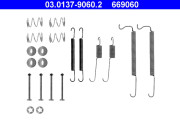 03.0137-9060.2 ATE sada príslużenstva brzdovej čeľuste 03.0137-9060.2 ATE