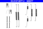 03.0137-9077.2 Sada příslušenství, brzdové čelisti ATE