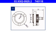 03.9302-0925.2 Odsávač ATE