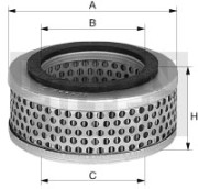 C 38 161 Vzduchový filtr MANN-FILTER