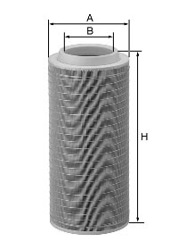 C 24 745/6 Vzduchový filtr MANN-FILTER