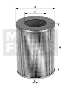 C 1015 Vzduchový filtr MANN-FILTER