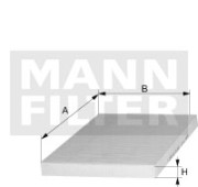 CU 2631 Filtr, vzduch v interiéru MANN-FILTER