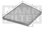 CUK 3172/1 Filtr, vzduch v interiéru MANN-FILTER