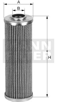 HD 56/2 MANN-FILTER hydraulický filter riadenia HD 56/2 MANN-FILTER