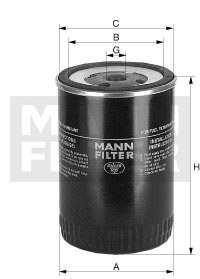WK 921/1 MANN-FILTER palivový filter WK 921/1 MANN-FILTER