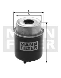 WK 8149 Palivový filtr MANN-FILTER