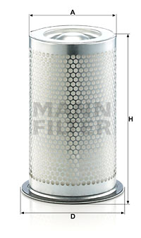 LE 7004 x MANN-FILTER filter, stlačený vzduch LE 7004 x MANN-FILTER