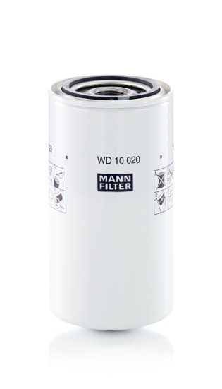 WD 10 020 Filtr, pracovní hydraulika MANN-FILTER