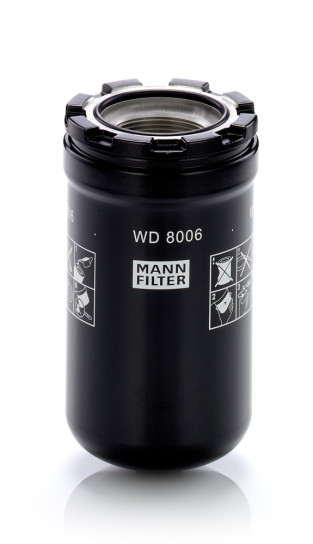 WD 8006 Filtr, pracovní hydraulika MANN-FILTER