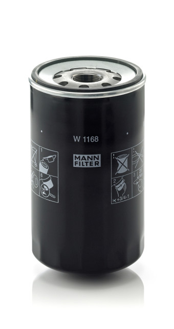 W 1168 Olejový filtr MANN-FILTER