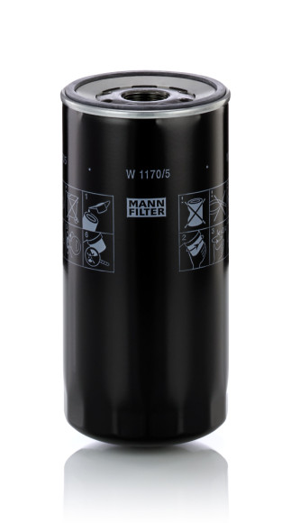 W 1170/5 Olejový filtr MANN-FILTER