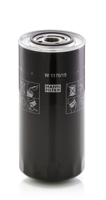 W 1170/15 Olejový filtr MANN-FILTER