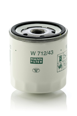 W 712/43 MANN-FILTER olejový filter W 712/43 MANN-FILTER