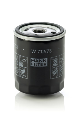 W 712/73 Olejový filtr MANN-FILTER