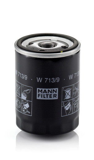 W 713/9 Olejový filtr MANN-FILTER