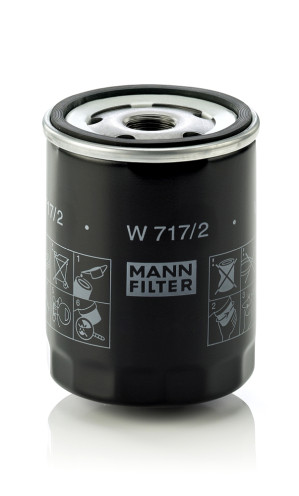 W 717/2 MANN-FILTER olejový filter W 717/2 MANN-FILTER