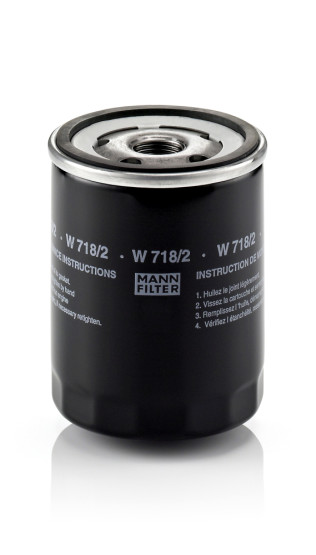 W 718/2 MANN-FILTER olejový filter W 718/2 MANN-FILTER