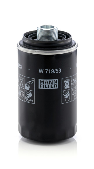 W 719/53 Olejový filtr MANN-FILTER