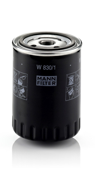 W 830/1 Olejový filtr MANN-FILTER