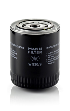 W 930/9 Olejový filtr MANN-FILTER
